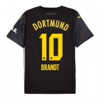 Maglie da calcio Borussia Dortmund Julian Brandt #10 Seconda Maglia 2024-25 Manica Corta